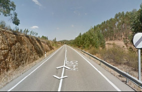 ep punto kilometrico donde ha ocurrido el accidente en rosal de la frontera