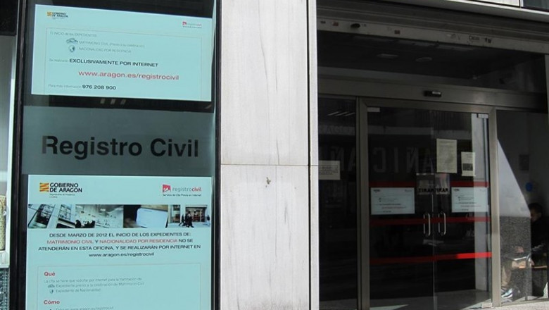 Registro Civil de Zaragoza | EUROPA PRESS - Archivo ep registro civilzaragoza 20190718145902