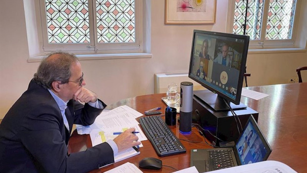ep reunion telematica del presidente del govern quim torra con rectores de universidades