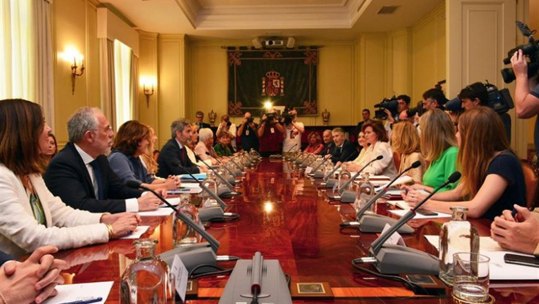 Reunión del Observatorio contra la Violencia Doméstica y de Género, el 25 de junio de 2019, en la sede del Consejo General del Poder Judicial | CGPJ ep reunionobservatoriola violencia domesticade genero 25junio2019 ensedeconsejo generalpoder judicial