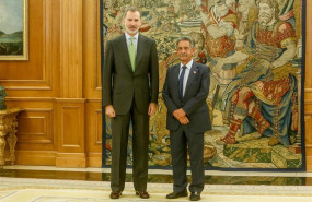 ep rey felipe vi recibepalaciola zarzuelapresidentecantabria miguel angel revilla