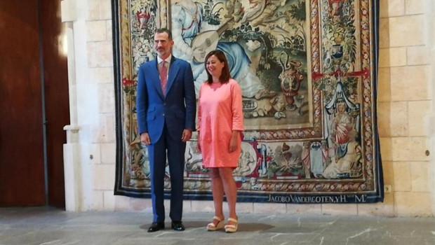 ep rey felipela presidenta armengolla almudainajulio2018