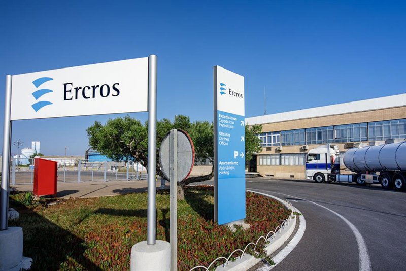 Ercros redujo sus perdidas un 86% en el primer semestre y superó los 360 millones en ingresos