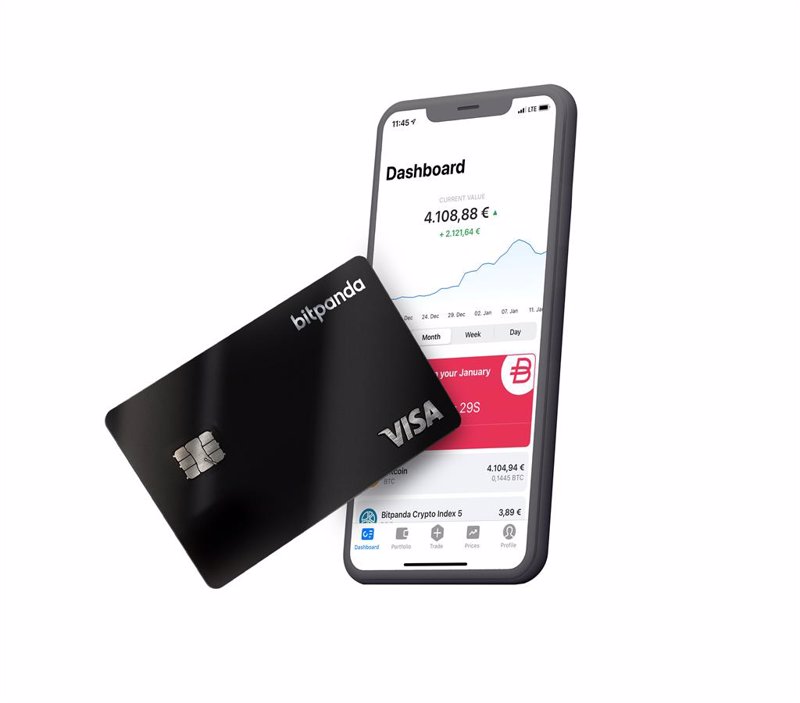 Economía.- La fintech austriaca Bitpanda lanza una tarjeta de débito que permitirá pagar con ...