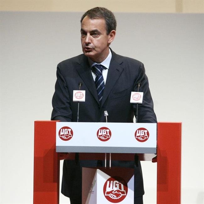 Zapatero en el IL Congreso de UGT | EUROPA PRESS ep zapateroil congresougt