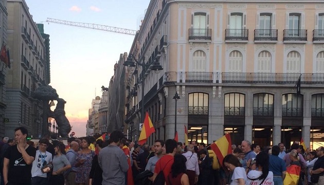 falange, manifestacion, puerta del sol