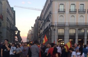 falange, manifestacion, puerta del sol