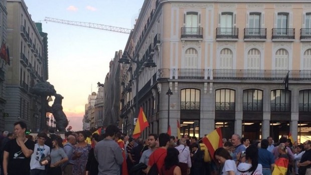 falange, manifestacion, puerta del sol