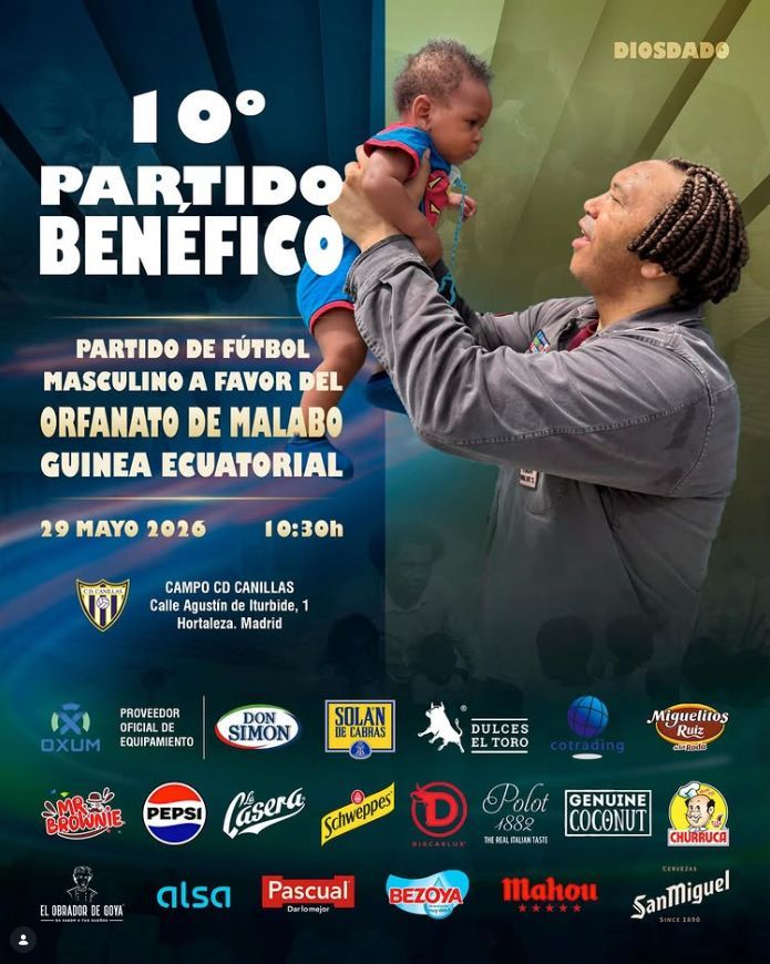 10 np el obrador de goya renueva su apoyo y participar en el 10 partido solidario por el orfanato de malabo