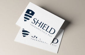 dl shield therapeutics aim pharmaceutical medicine research development drug logo dl shield therapeutics aim pharmaceutical medicine research development drug logo
