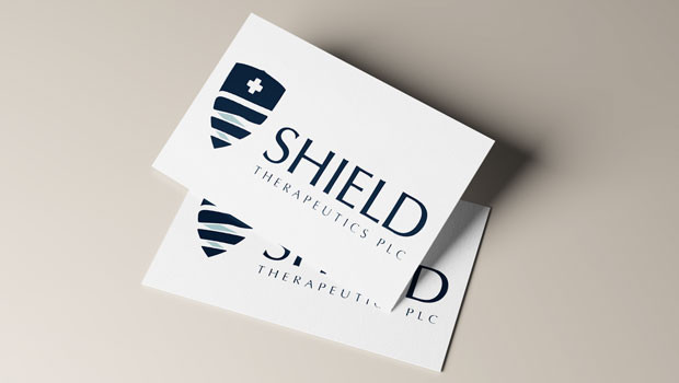 dl shield therapeutics aim pharmaceutical medicine research development drug logo
