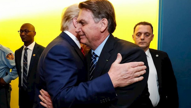 ep abrazo entre donald trump y jair bolsonaro