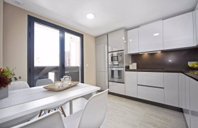 ep archivo   cocina del piso piloto de una promocion de viviendas entregadas por aedas homes en