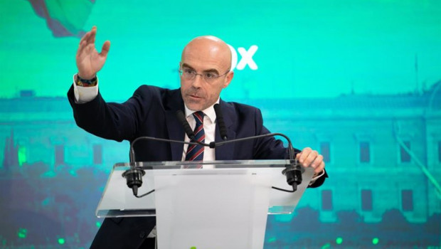 ep archivo   el eurodiputado y portavoz del comite de accion politica de vox jorge buxade