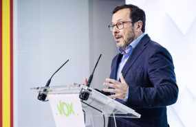ep archivo   el portavoz de vox jose antonio fuster durante una rueda de prensa