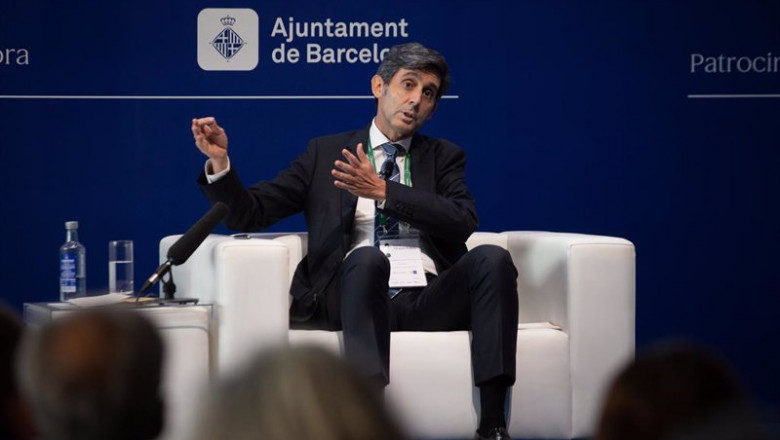 El presidente de Telefónica, José María Álvarez-Pallete, en la Reunión del Círculo de Economía | DAVID ZORRAKINO - EUROPA PRESS - Archivo ep archivo el presidente de telefonica jose maria alvarez pallete en la reunion del circulo de