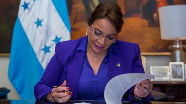 ep archivo la presidenta de honduras xiomara castro ep archivo la presidenta de honduras xiomara castro