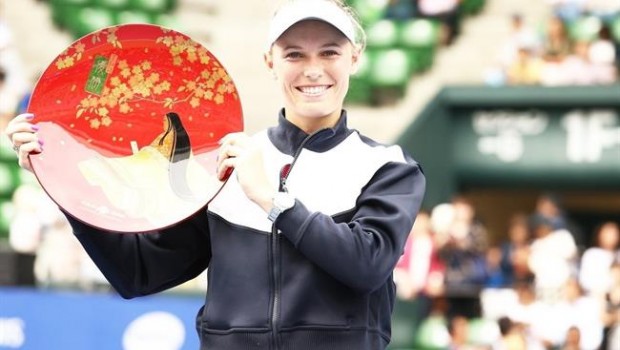 ep caroline wozniacki pan pacific open tokio