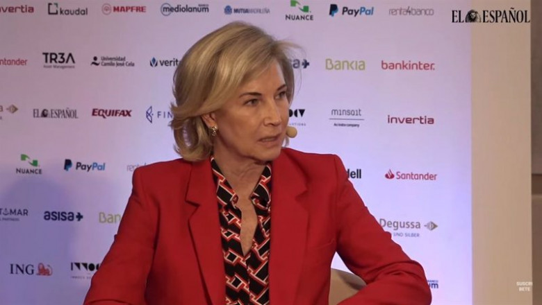 ep ceo de bankinter maria dolores dancausa i simposio del observatorio de la finanzas organizado por