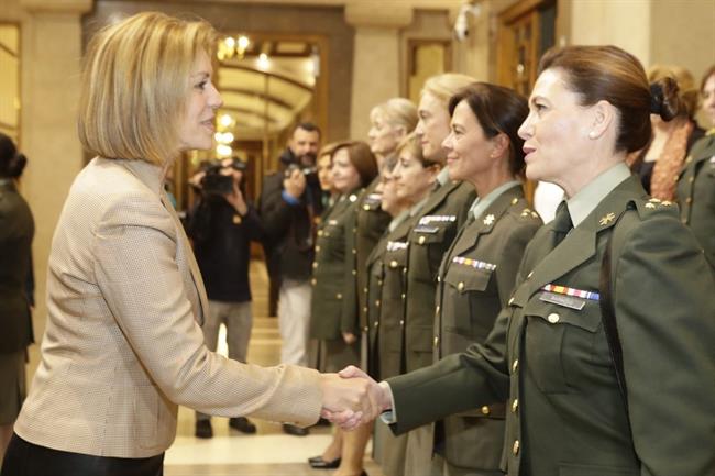 Cospedal preside el 30 aniversario de las mujeres en el Ejército | MINISTERIO DE DEFENSA ep cospedal preside30 aniversariolas mujeresejercito
