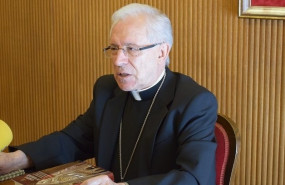 ep el obispo de tarazona monsenor eusebio hernandez sola
