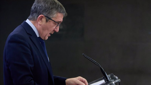 ep el portavoz del psoe en el congreso patxi lopez durante una rueda de prensa posterior a la