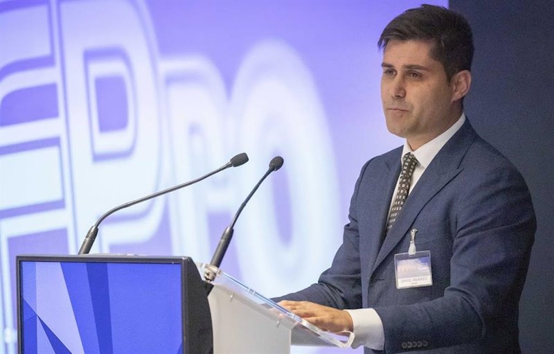 ep el presidente de afe david aganzo se dirige a los miembros de fifpro