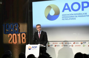 ep el presidente de aop luis aires interviene durante el acto del 25 aniversario de la asociacion