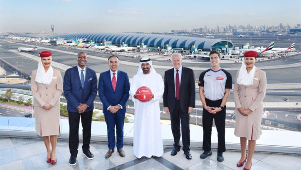 ep emirates nombrada aerolinea oficial de la nba y patrocinadora de su torneo copero