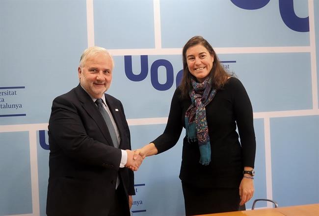 Firma convenio Fundación Randstad y la UOC | UOC ep firma convenio fundacion randstadla uoc