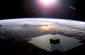 ep imagen conceptual de los satelites de ast spacemobile