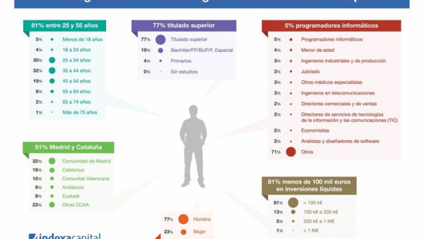 ep infografia de la ii radiografia del inversor espanol de gestion automatizada elaborada por indexa