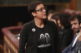 ep la diputada del erc y hermana de la presa del proces dolors bassa montserrat bassa sube a la