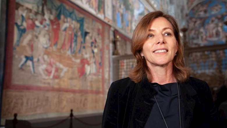 ep la directora de los museos vaticanos barbara jatta el pasado mes de febrero ep la directora de los museos vaticanos barbara jatta el pasado mes de febrero