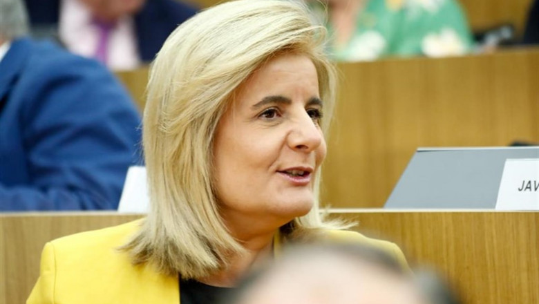 La exministra de Trabajo, Fátima Bañez | Óscar J.Barroso - Europa Press - Archivo ep la exministra de trabajo fatima banez en el acto de eleccion del presidente de la asamblea