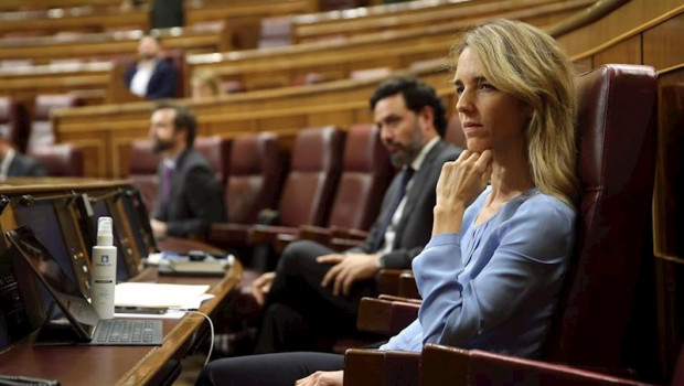 ep la portavoz del pp en el congreso cayetana alvarez de toledo en el congreso de los diputados en