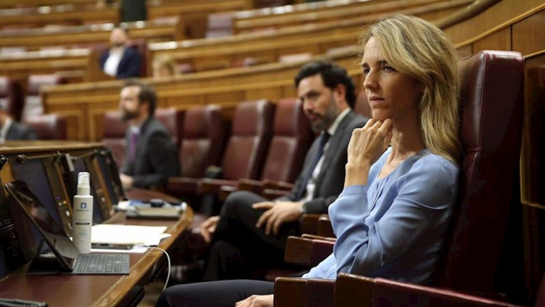 La portavoz del PP en el Congreso, Cayetana Álvarez de Toledo, en el Congreso de los Diputados en Madrid | Pool ep la portavoz del pp en el congreso cayetana alvarez de toledo en el congreso de los diputados en