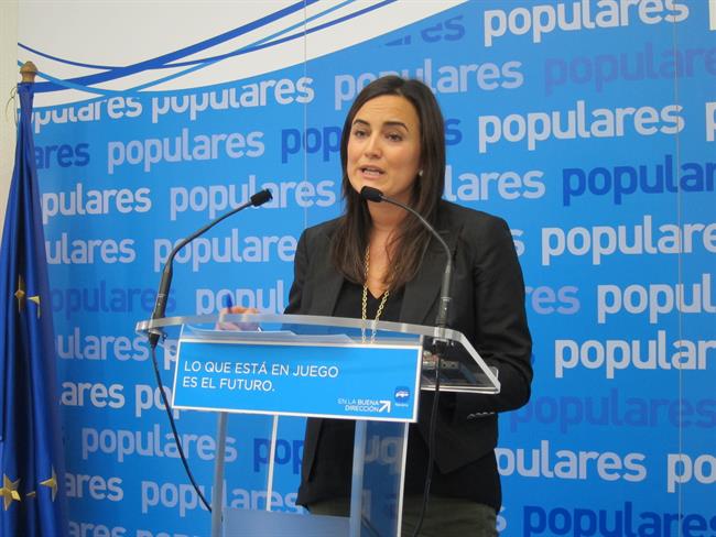 La portavoz del PPN, Cristina Sanz. | EUROPA PRESS - Archivo ep la portavozppn cristina sanz