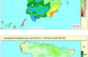 ep las lluvias acumuladasoctubre mantienen15 de superavitvalo