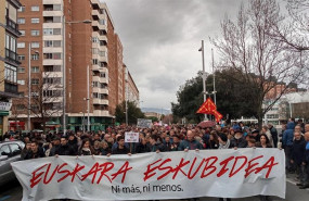 ep manifestacion para reclamar el derecho a estudiar en euskera en la ensenanza publica