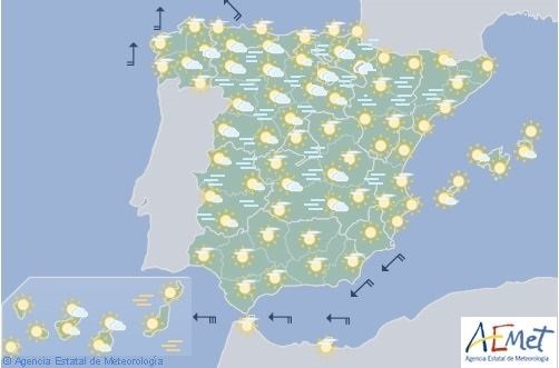 ep mapa del tiempo para navidad