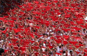 ep milespersonas celebranchupinazoda iniciolos san fermines2019pamplona navarra