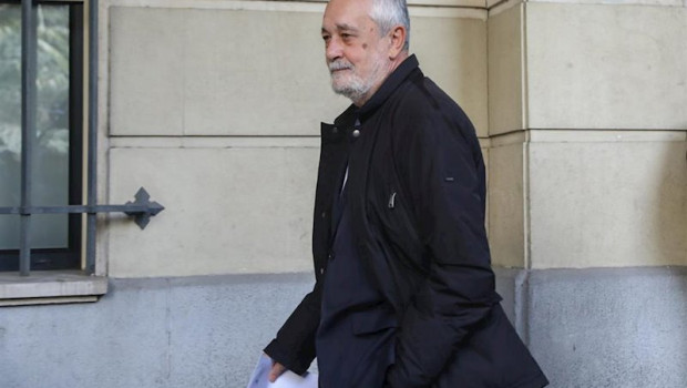 ep salida de la audiencia provincial del ex-presidente de la junta de andalucia jose antonio grinan