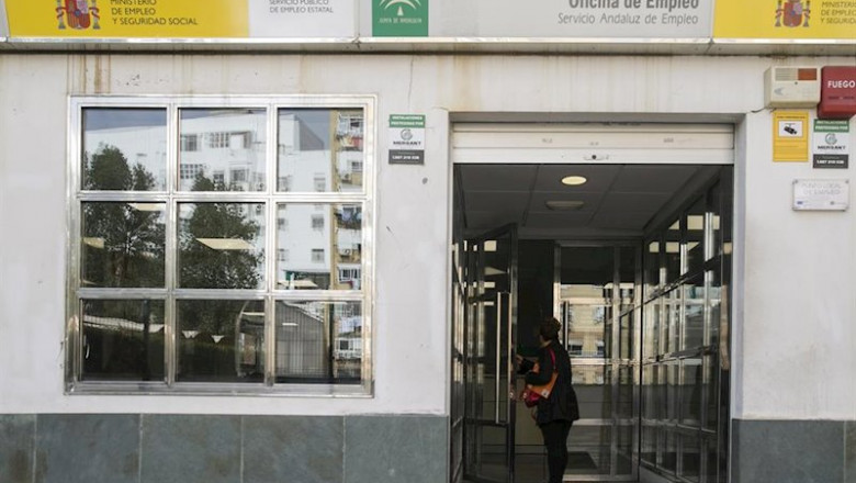 ep un oficina de empleo en sevilla andalucia espana a 03 de marzo de 2020