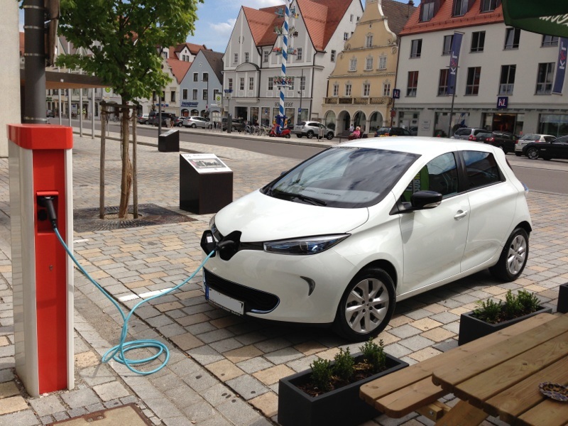 renault zoe charging