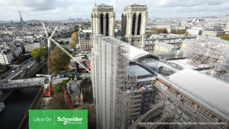 schneider electric ayuda a restaurar la catedral de notre dame de pars png