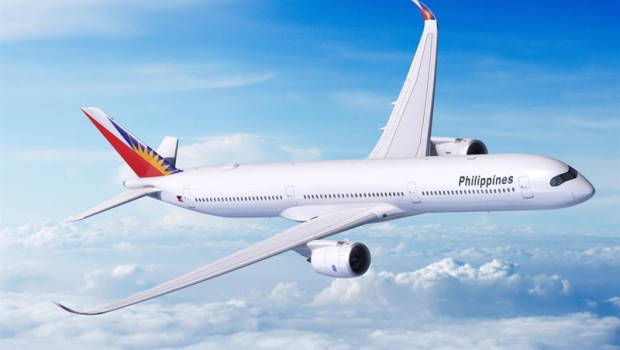 ep a350 1000 de philippine airlines