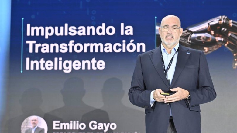 ep archivo el presidente de telefonica espana emilio gayo durante su intervencion en el digitales ep archivo el presidente de telefonica espana emilio gayo durante su intervencion en el digitales