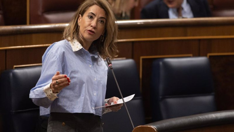 ep archivo la ministra de transportes movilidad y agenda urbana raquel sanchez interviene durante ep archivo la ministra de transportes movilidad y agenda urbana raquel sanchez interviene durante