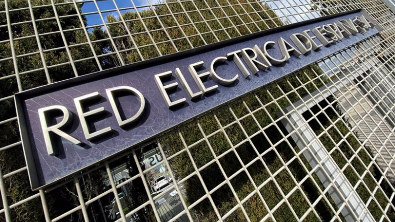 Letrero del Grupo Red Eléctrica de España. | Eduardo Parra - Europa Press - Archivo ep archivo letrero del grupo red electrica de espana en su sede de alcobendas 20211104143403